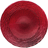 ミヤザキ食器 マラケシュ チャージャープレート シルバー 4枚 ガラス食器 皿 マラケシュ チャージャープレート32cm シルバー