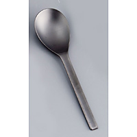 サクライ 18-8 ステンレス 集(しゅう）スプーン No.4 - 調理器具のSHOKUBI