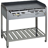 伊藤産業 鉄板焼器 台置き式 LPガス GR-115 1,100×670mm - 調理