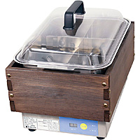 おでん機 タニックス マイコン おでんウォーマー TDO-900R 6ッ切 - 調理器具の