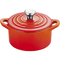 ル・クルーゼ ココット ビス ロンド オレンジ オレンジ 18cm - 調理