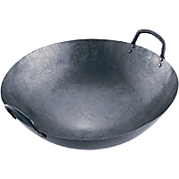 陳枝記 両手 鉄鍋 WKI015 15インチ - 調理器具のSHOKUBI