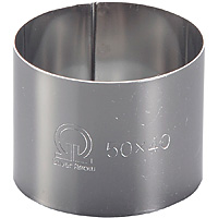 遠藤商事 SA 18-0 ステンレス セルクルリング 丸型 φ70mm 深さ40mm