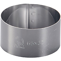 遠藤商事◆73個セット◆18-10ステンレス◆セルクル◆55×45/60×30 遠藤商事 SA 18-0 ステンレス セルクルリング 丸型 φ100mm 深さ35mm