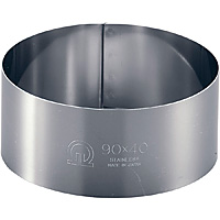 遠藤商事 SA 18-0 ステンレス セルクルリング 丸型 φ90mm 深さ50mm