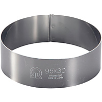 遠藤商事 SA 18-0 ステンレス セルクルリング 丸型 φ95mm 深さ45mm