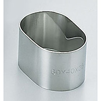 遠藤商事 SA 18-8 ステンレス アルゴン セルクルリング 小判型 65×40