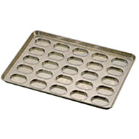 千代田金属工業 シリコン加工 ダックワース型 天板 25ヶ取 - 調理器具