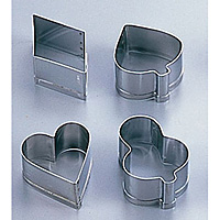 田中糧機 クッキー抜き型セット 6ヶ入り No.2111 - 調理器具のSHOKUBI