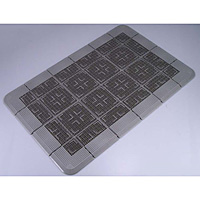 �R��Y�� �N���X�n�[�h�}�b�g 900�~1,500mm �O���[