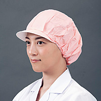 電石不織布 つくつく帽子 キャスケット 20枚入り EL-700 ホワイト