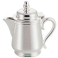早川器物 洋白 3.8μ コーヒーポット 東型 4人用 - 調理器具のSHOKUBI