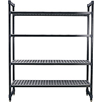 トラスト 460型固定式シェルビング2段 760×H1430 DTL3218 8-1135-0218