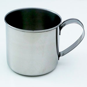 遠藤商事 SA 18-8 ステンレス 手付コップ 7cm - 調理器具のSHOKUBI