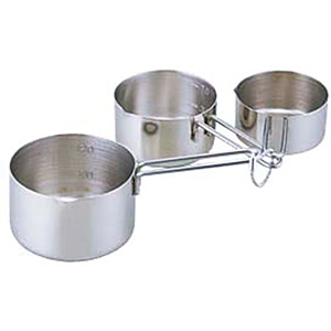 18-8 �X�e�����X �f�C���[�v�ʃJ�b�v 3pcs