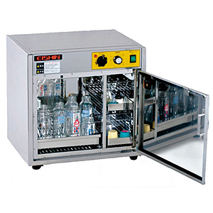 哺乳びん用 殺菌灯付保管庫 さっきんくん HCS-110 小型 - 調理器具の