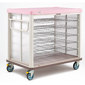 配膳車　ステンレスコンテナ 配膳車 ステンレスコンテナ