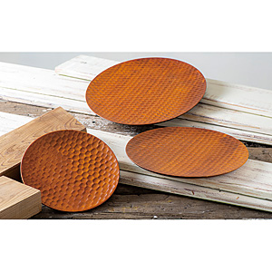 ���o�[�E�b�h �ۃv���[�g ��200�~H20mm 522530 ��