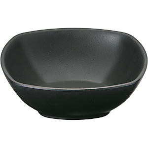 マイン メラミンウェア 小判皿 黒 180×100×H25mm M11-136 中 - 調理