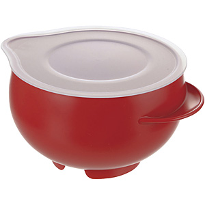 リッチェル らくチンお料理ボウル たれーぬ M レッド - 調理器具のSHOKUBI