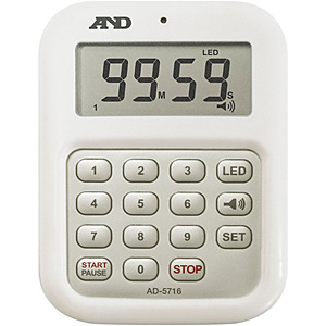 A&D �剹�ʃ^�C�}�[ 100���v AD-5716