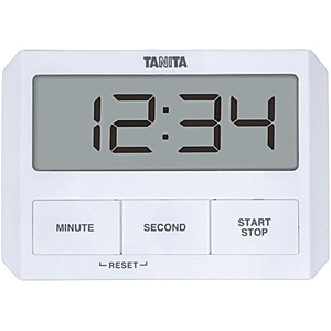 �^�j�^ �K���X�ɂ��^�C�}�[ (99��59�b�v) TD-409 �z���C�g