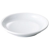 シノワ白磁 13cm丸皿 0402-0637 - 調理器具のSHOKUBI