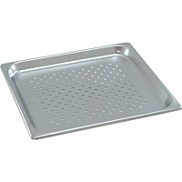 スギコ 18-8 ステンレス 穴明ホテルパン 2/3サイズ SH-1801P 深さ25mm