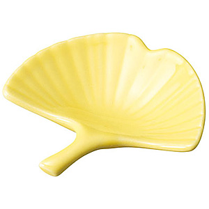 新 イチョウ型 珍味皿 約7x6.5xH1.8cm 緑 - 調理器具のSHOKUBI