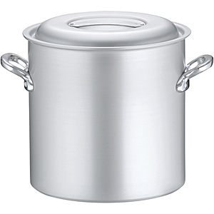 北陸アルミニウム マイスター アルミ 寸胴鍋 内径33cm - 調理器具のSHOKUBI