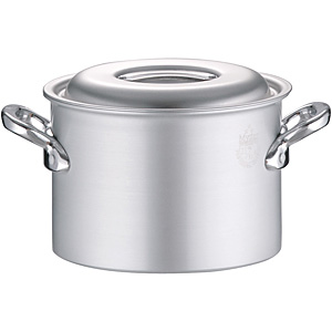 北陸アルミニウム マイスター アルミ 半寸胴鍋 内径33cm - 調理器具の