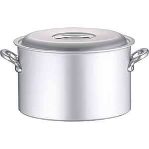 北陸アルミニウム マイスター アルミ 半寸胴鍋 内径33cm - 調理器具の