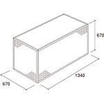 �O�m�X�[�p�[�X�^���h �^�C���E�z�C�[������ ��u�� CS-STU1367 H670mm