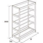 �O�m�X�[�p�[�X�^���h �^�C���Y�� �t���[�����b�N�Z�b�g3�i�t �A�� CS-T2030C W2000mm