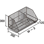 �O�m�X�[�p�[�X�^���h �[�^�o�X�P�b�g�I�Z�b�g 3��2�i�u���P�b�g EO-BSL435 W1200mm