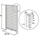 �O�m�X�[�p�[�X�^���h �G���h�p�l�� 25�~25 ���b�V���^ EO-EPSM318 W900�~H1800mm