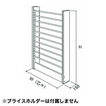 �O�m�X�[�p�[�X�^���h ���[���� �Жʗp �P�� DR-318S W1050�~H1800mm