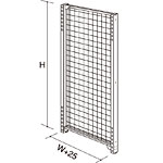 �O�m�X�[�p�[�X�^���h �G���h�p�l�� 50�~25 ���b�V���^ �z���C�g W900mm NO-EPWM315 H1500mm