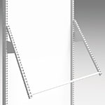 �O�m�X�[�p�[�X�^���h �X�΃|�[���Z�b�g �A�� �z���C�g W900�~H700mm EO-PSS70C