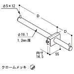 �O�m�X�[�p�[�X�^���h �t�F�C�X�A�E�g�t�b�N �_�u���^�C�v ��19.1mm NX-71843 D200/200mm