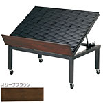 �O�m�X�[�p�[�X�^���h �ʑ� �V���b�v�e�[�u�� W900mm TST-90K-3 �I���[�u�u���E��