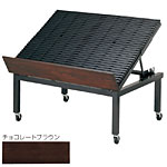 �O�m�X�[�p�[�X�^���h �ʑ� �V���b�v�e�[�u�� W1200mm TST-120K-2 �`���R���[�g�u���E��