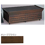 �O�m�X�[�p�[�X�^���h �ʑ� �G���h�e�[�u�� TST-ET18060-3 D600mm�I���[�u�u���E��