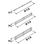 �O�m�X�[�p�[�X�^���h �o�R�[�i�[���C���[�K�[�h D250 EO-NGD2501N W421�~H15mm
