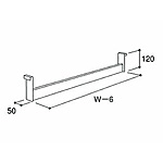 �O�m�X�[�p�[�X�^���h �Ɩ���t���o�[ �ȈՌ^ EO-PB4S W1200mm