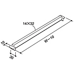 �O�m�X�[�p�[�X�^���h �X�e�[�W�⋭�o�[ EO-PBS4 W1200mm