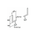 �O�m�X�[�p�[�X�^���h �|�b�v�z���_�[ L�^ W140�~H300mm EO-POPL �V���O���g�����J�o�[�p