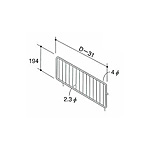 �O�m�X�[�p�[�X�^���h �l�b�g�K�[�h�p �Z�p���[�^�[ ��^ EO-SGS40 D400mm