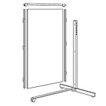 �O�m�X�[�p�[�X�^���h N�V���[�Y N���� �{�[�h �A�� W750mm NFA-K212C H1200mm