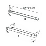 �O�m�X�[�p�[�X�^���h �ؒI�u���P�b�g2�� ���E�Z�b�g �X�g�b�p�[���� NX-73120 D330mm